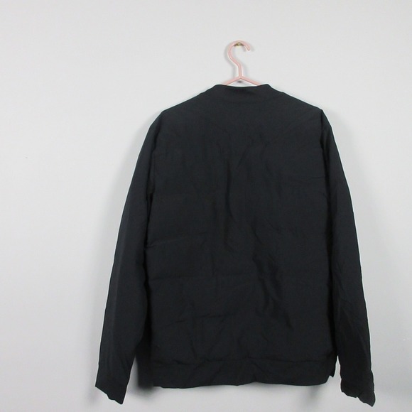 Public Rec Thinsulate Men's Bomber Puffer Jacket L Black Down Zip-up Warm 920 - Picture 2 of 12